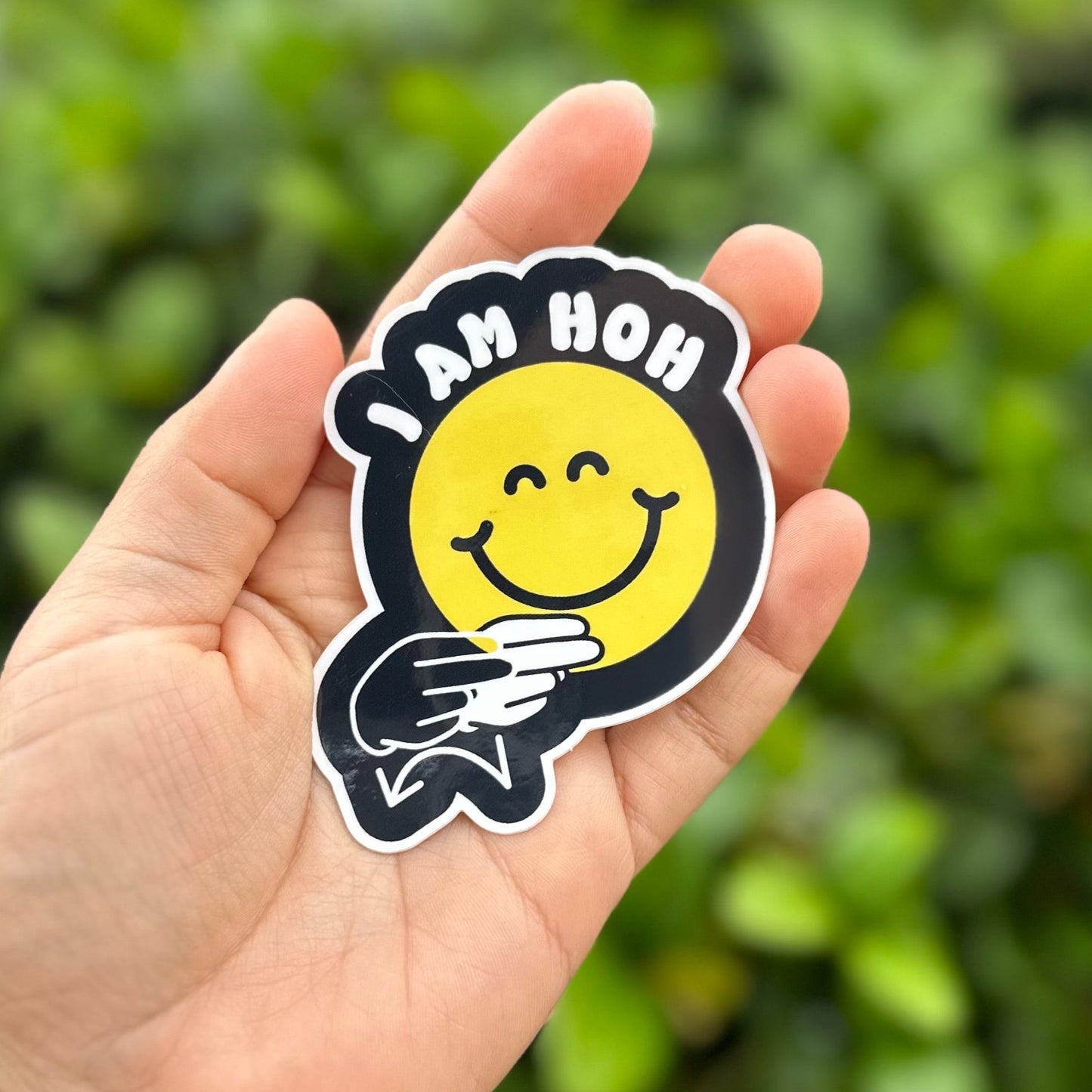 I am Deaf & HoH Sticker