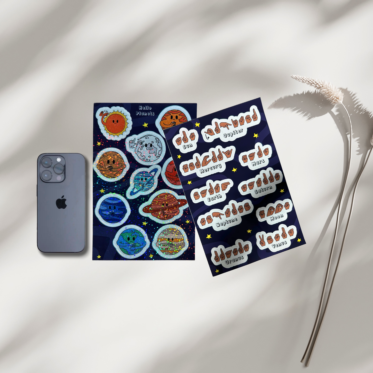 Hello Planets Sticker Sheets