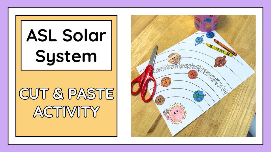 Solar System Worksheet Pages – That Deaf Family LLC